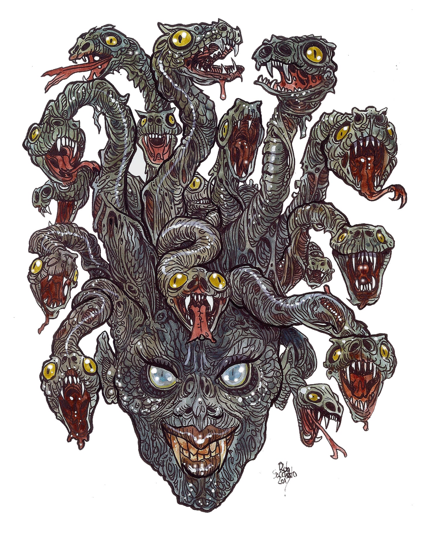 Heads of the Living Dead : Medusa