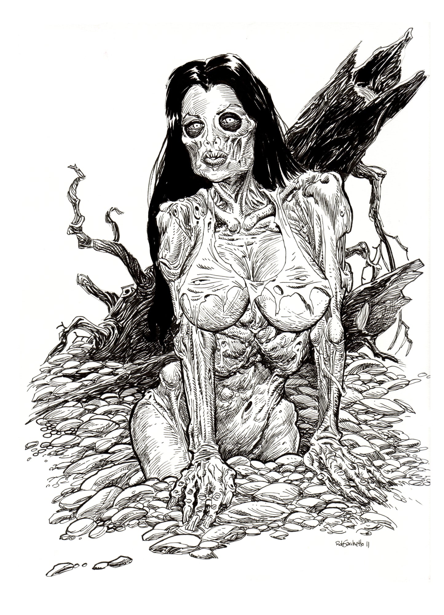 Zombie Pinup Diva : Z.I.L.F.