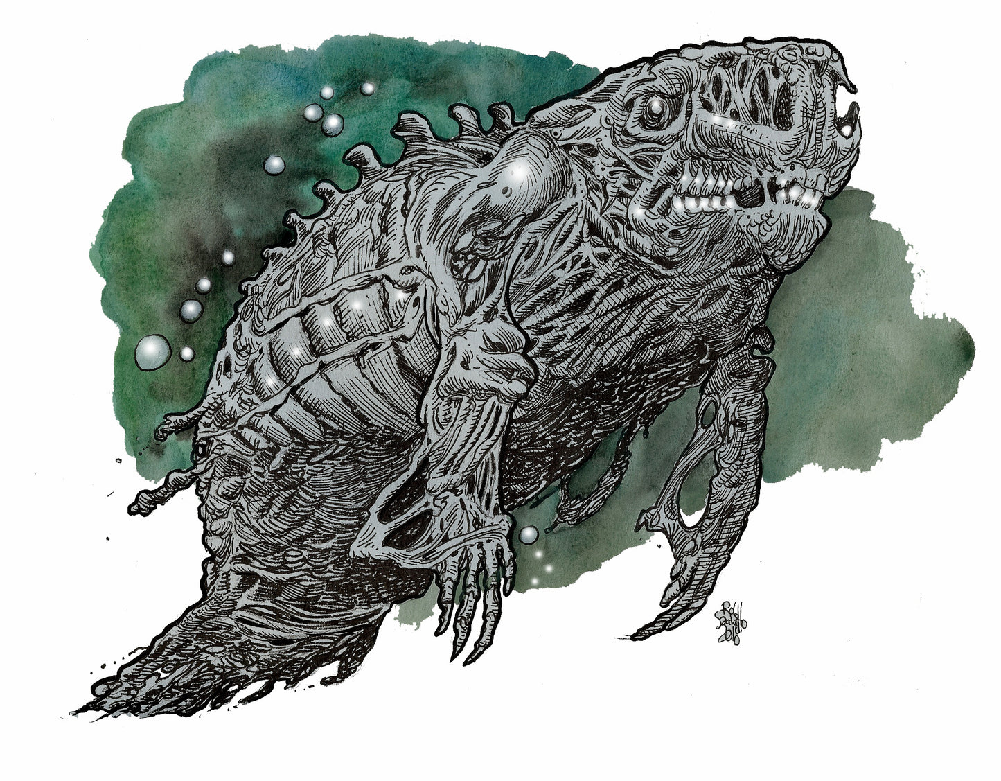 Zombie Zoo : Manatee Zombie