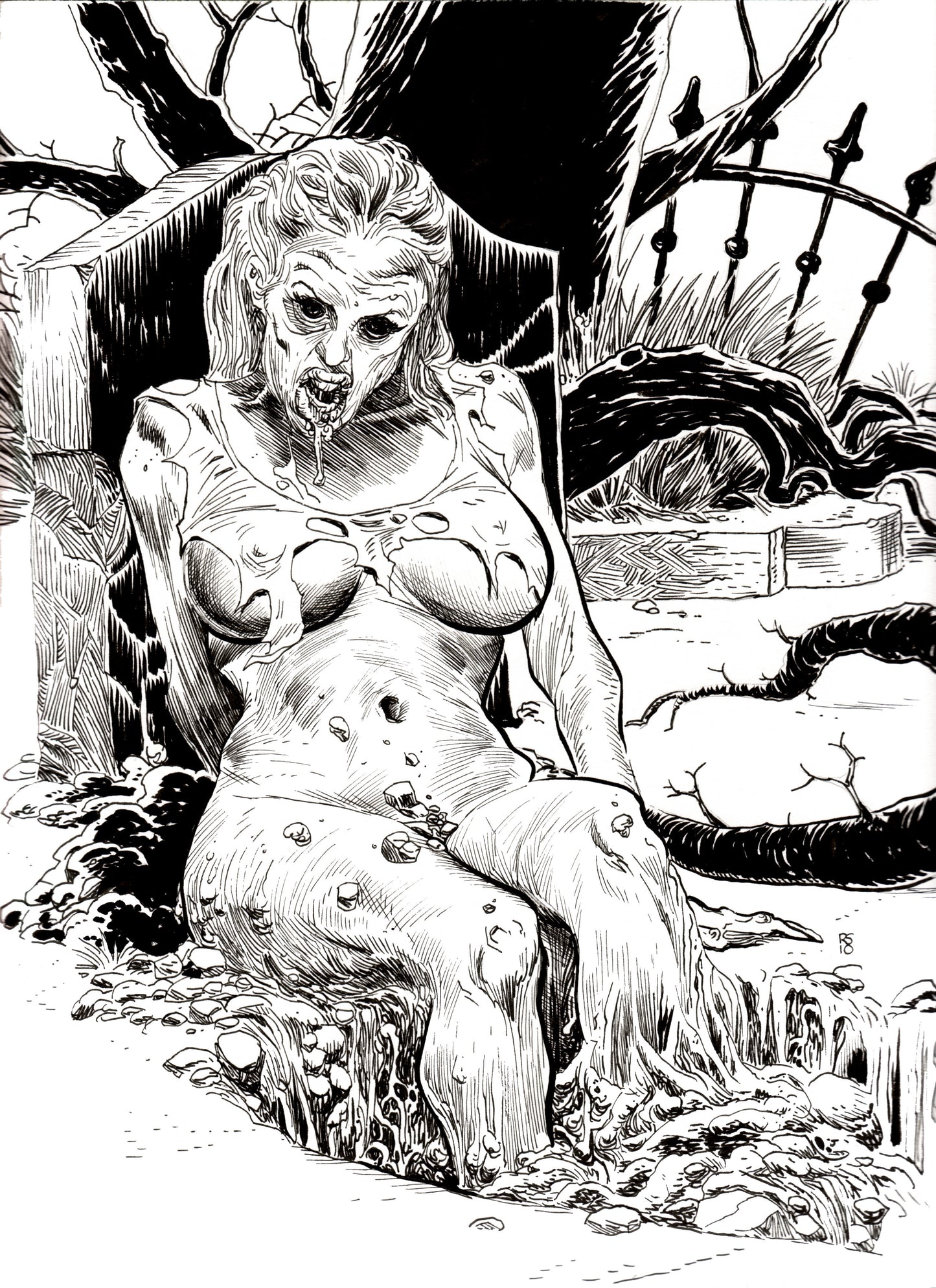 Zombie Pinup Diva : Awakening