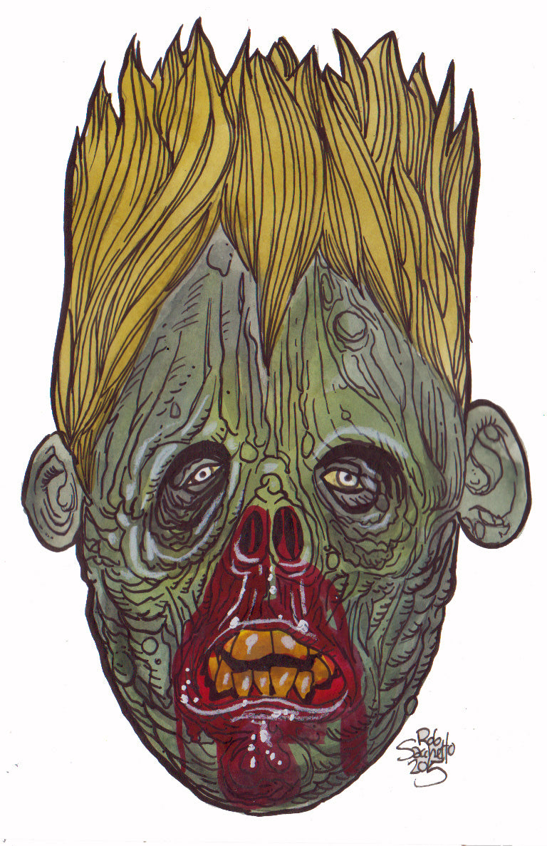 Heads of the Living Dead : Bart Like Brain Dead