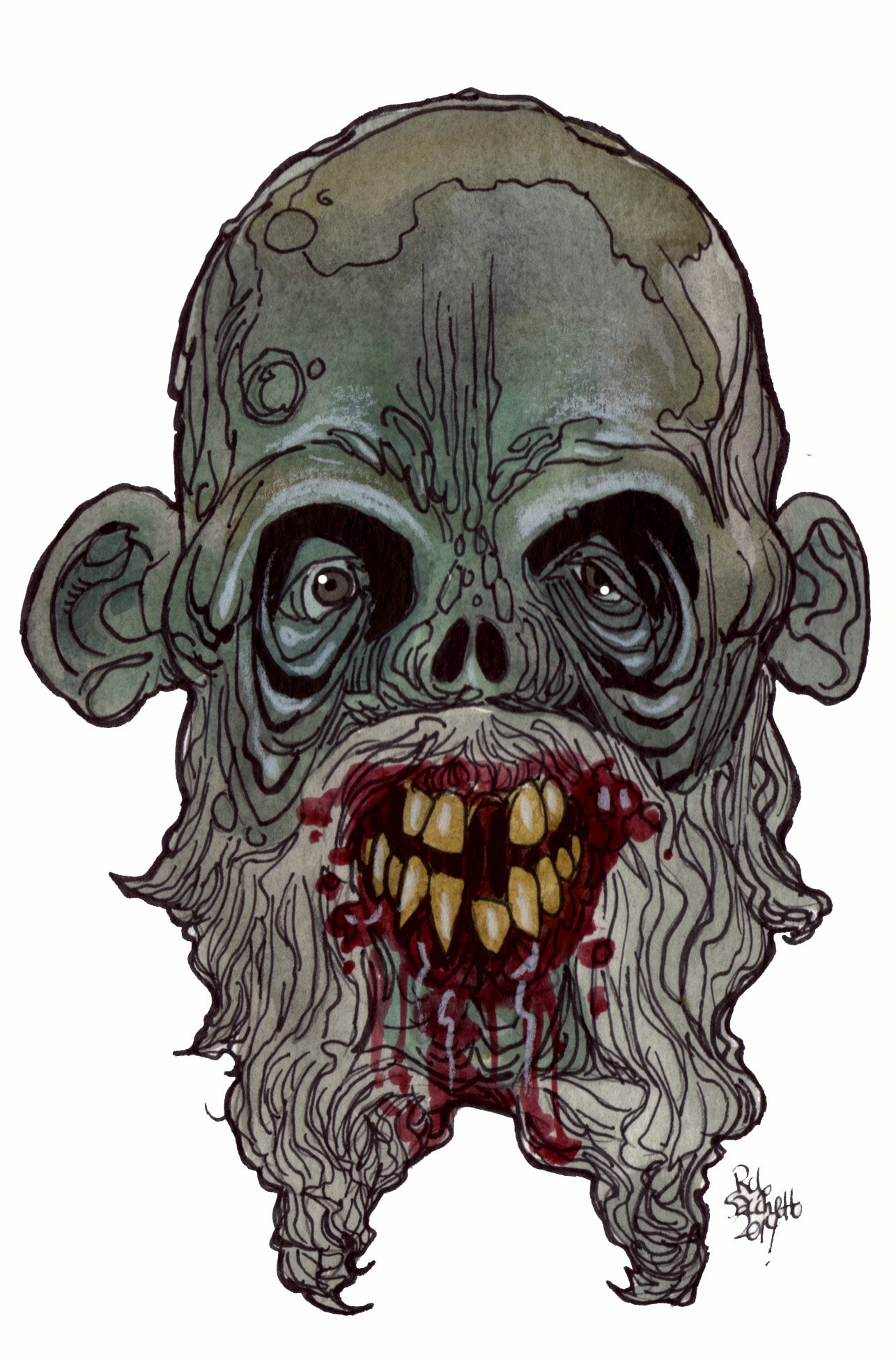 Head of the Living Dead : Weirded Old Beardo