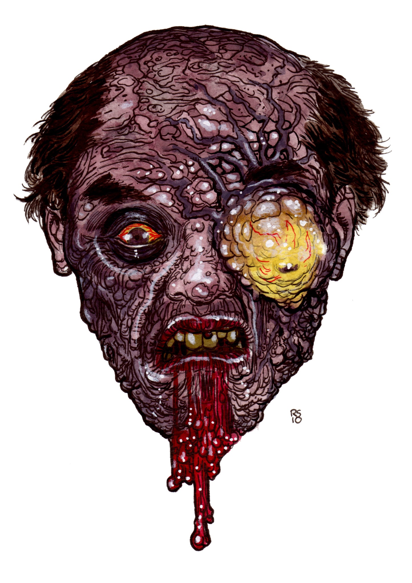 Heads of the Living Dead : Eye Bob