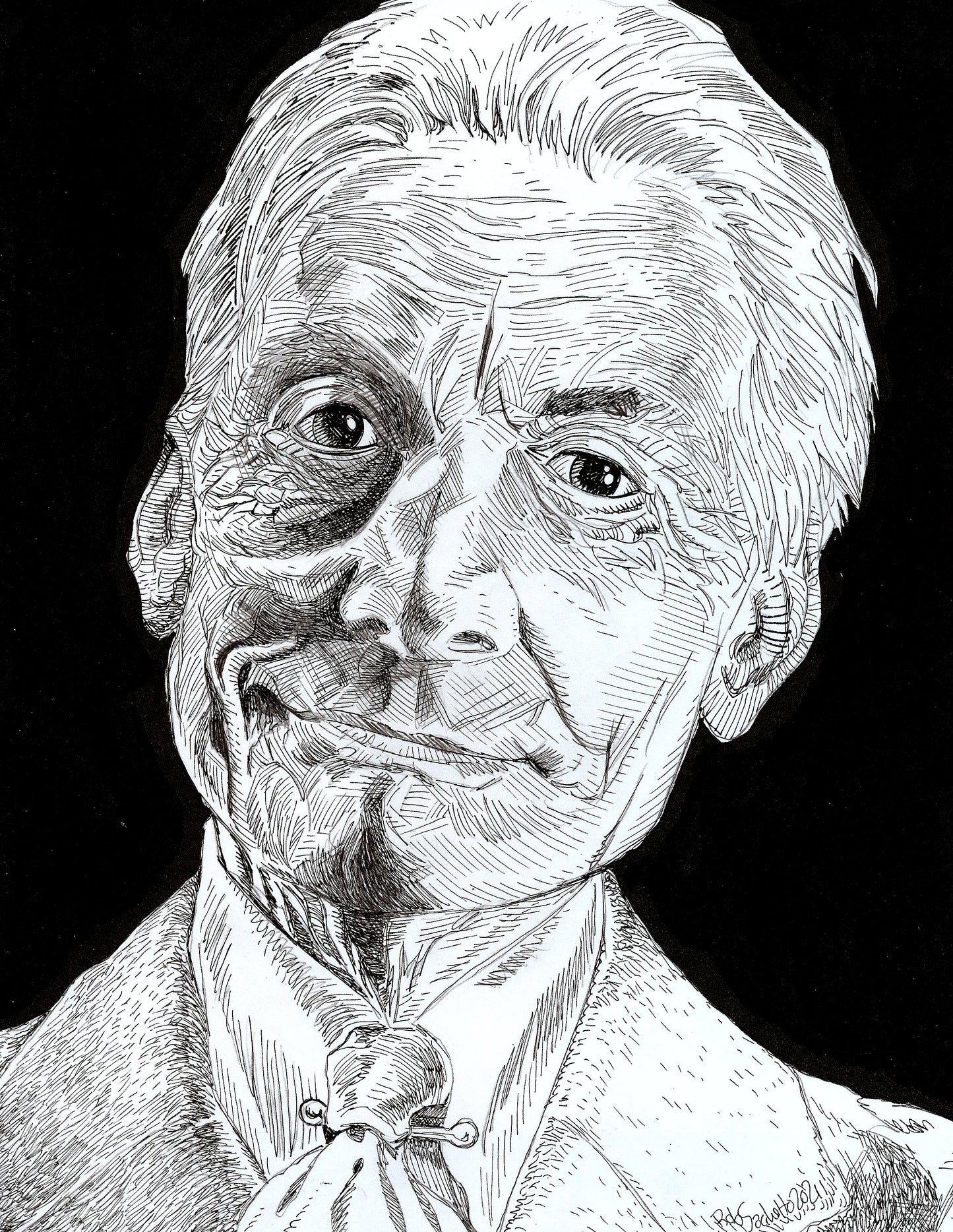 Charlie Watts : Chaos Line Portrait