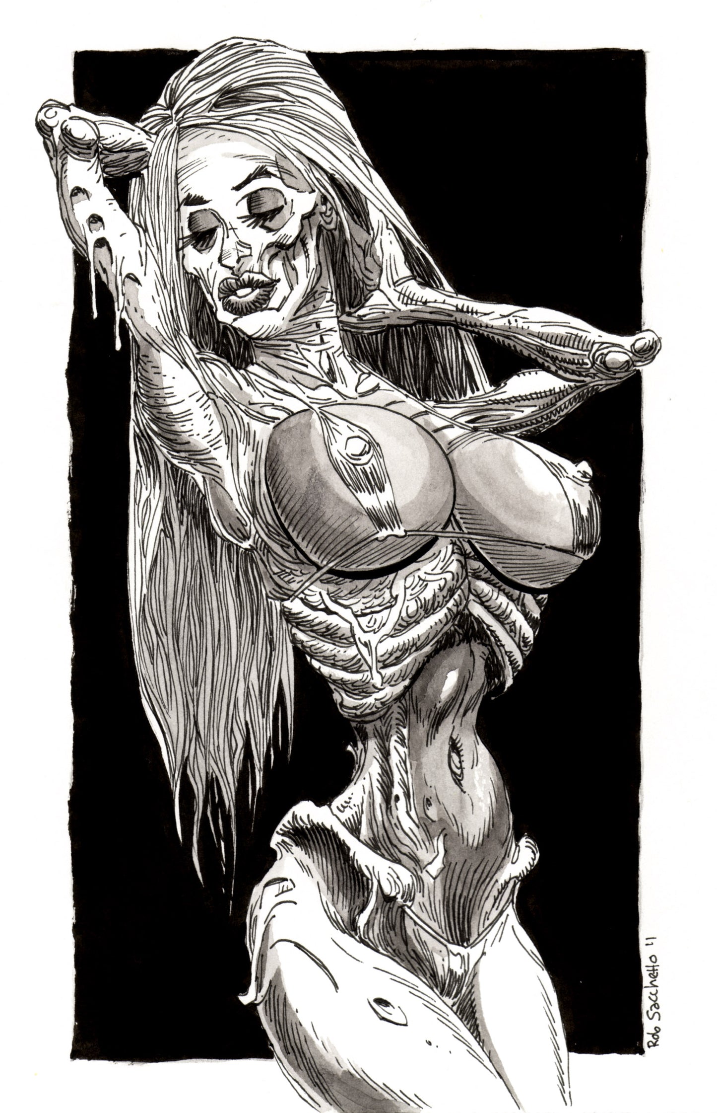 Zombie Pinup Divas : Living Dead Lovely