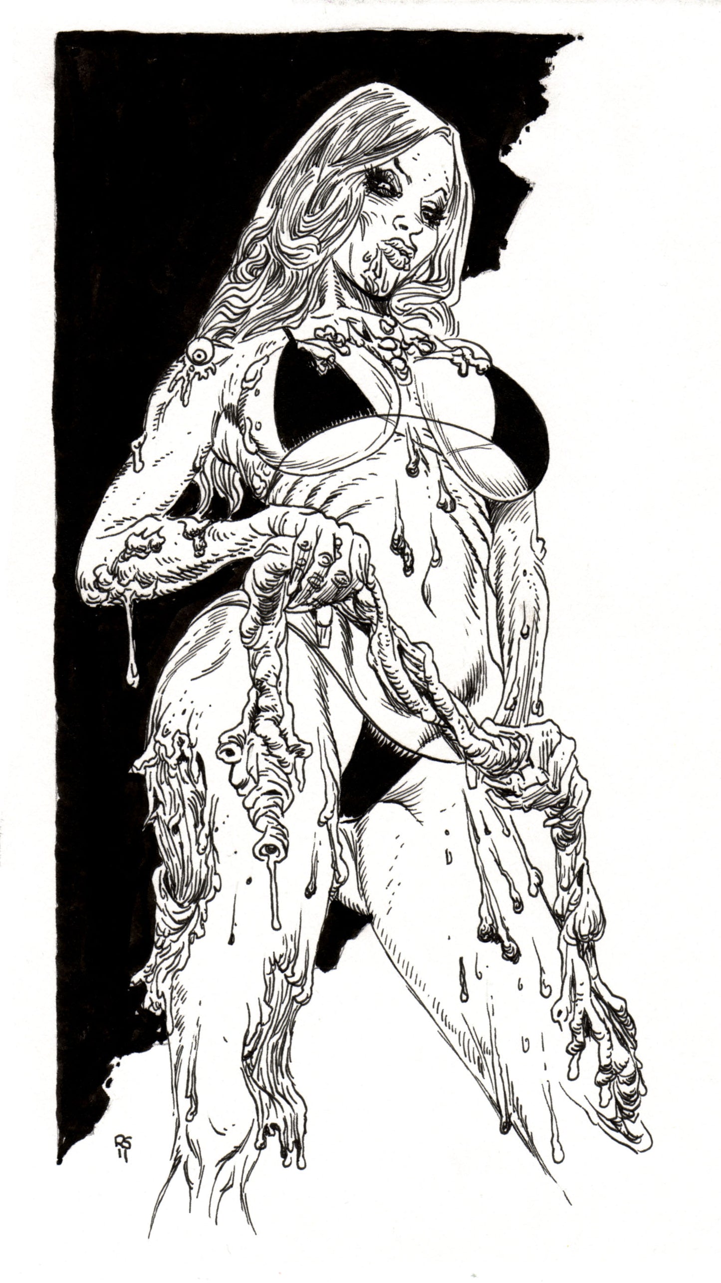 Zombie Pinup Diva : Organ Feast