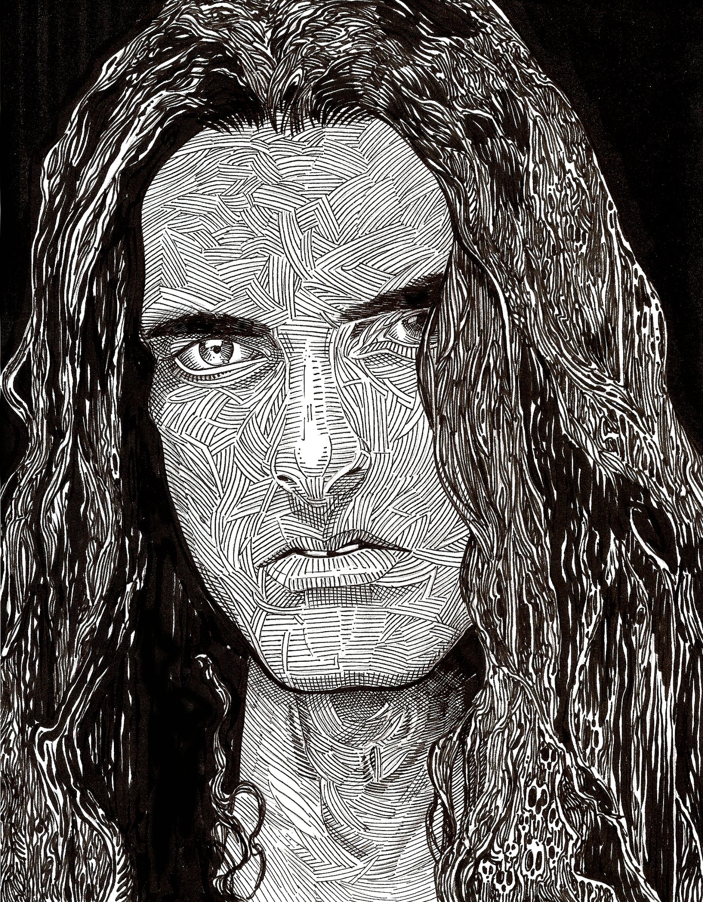 Peter Steele : Chaos Line Portrait