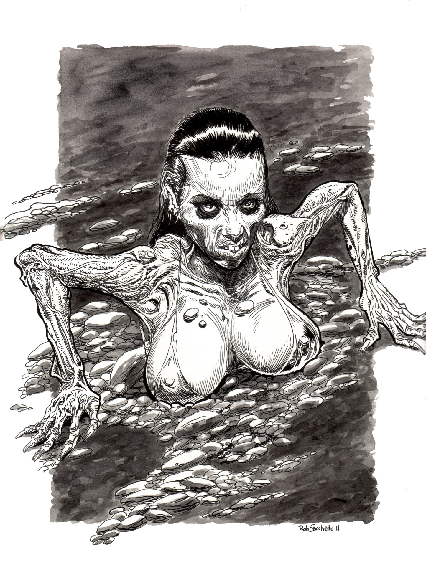 Zombie Pinup Divas : Soil Sister