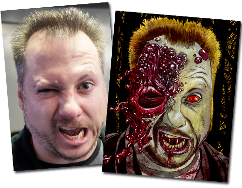 Custom Zombie Portrait