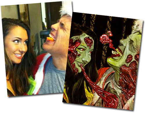 Custom Zombie Portrait