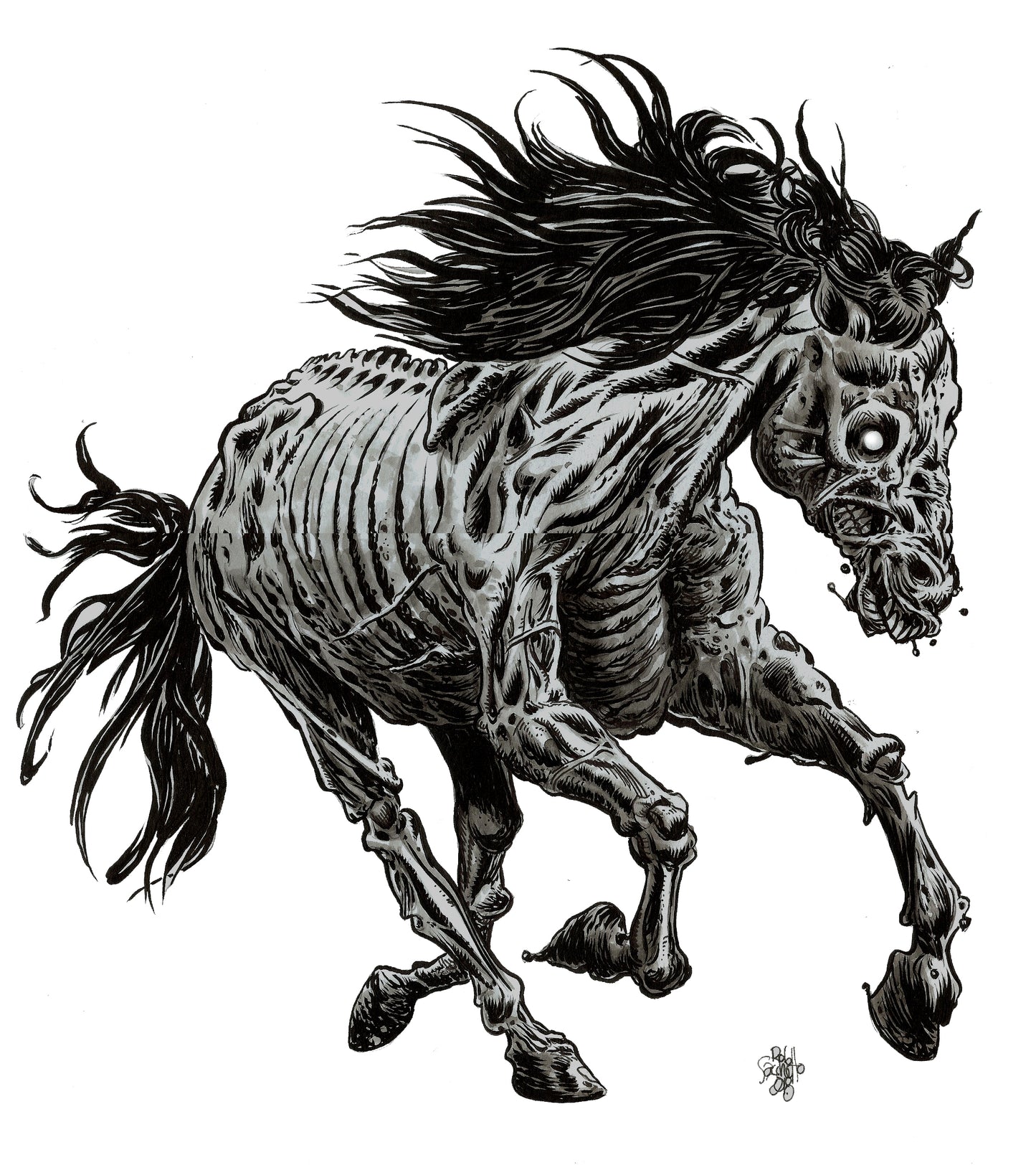 Zombie Zoo : Ghastly Galloping Gore!
