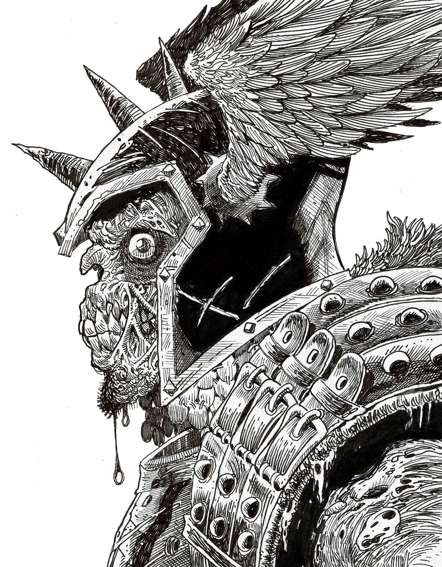 Zombie Skull Warrior #1