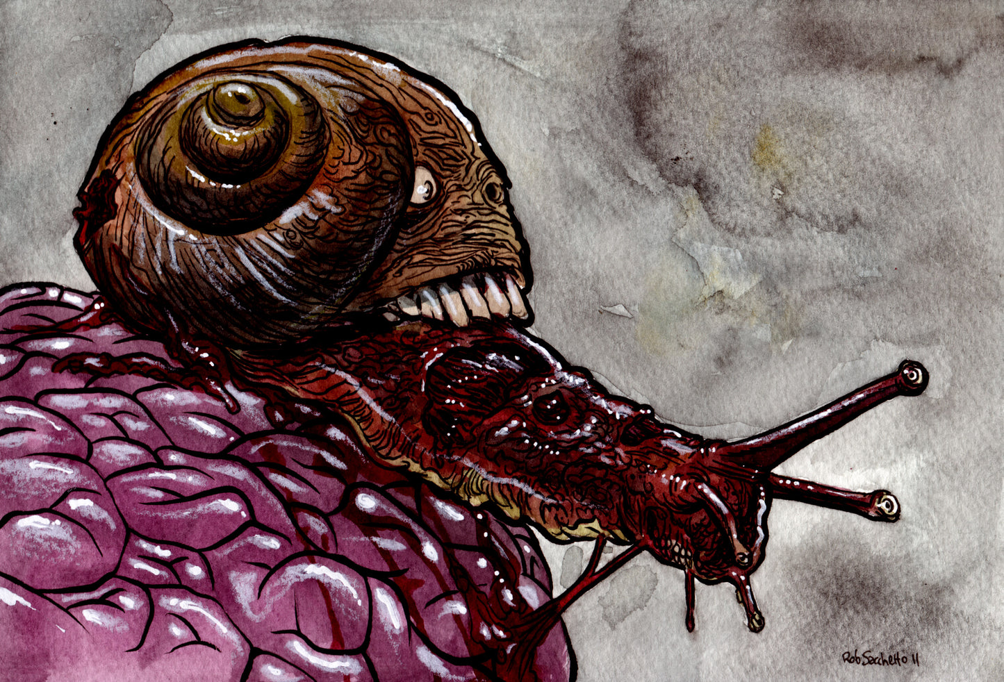 Zombie Zoo : Slow Zombie Snail