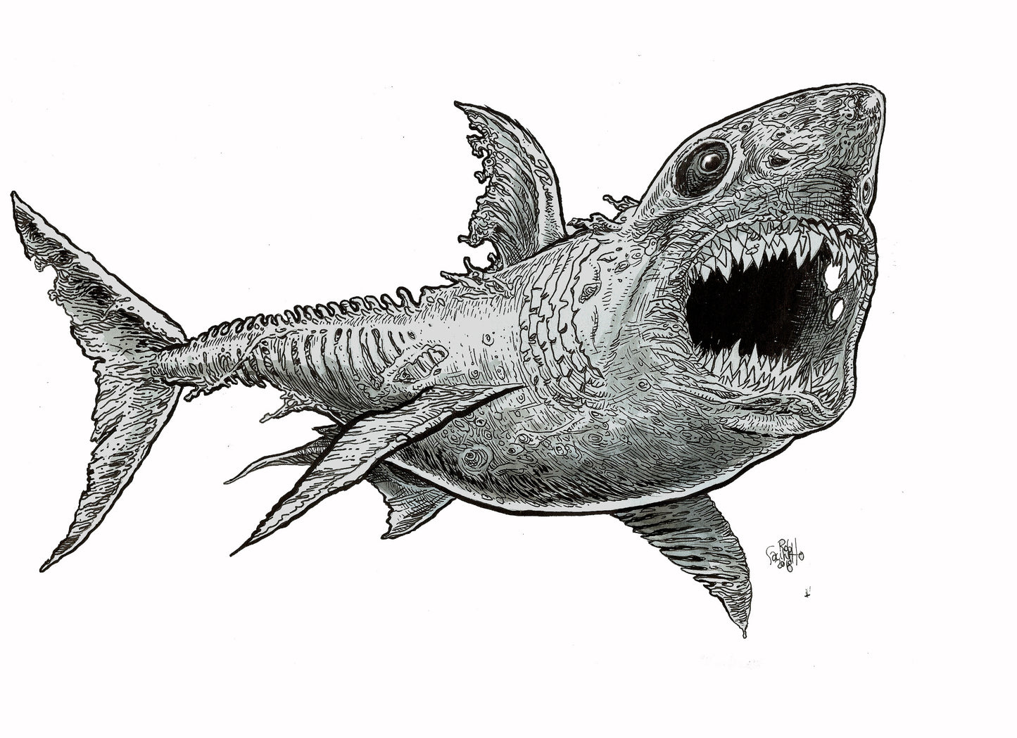 Zombie Zoo : Shark