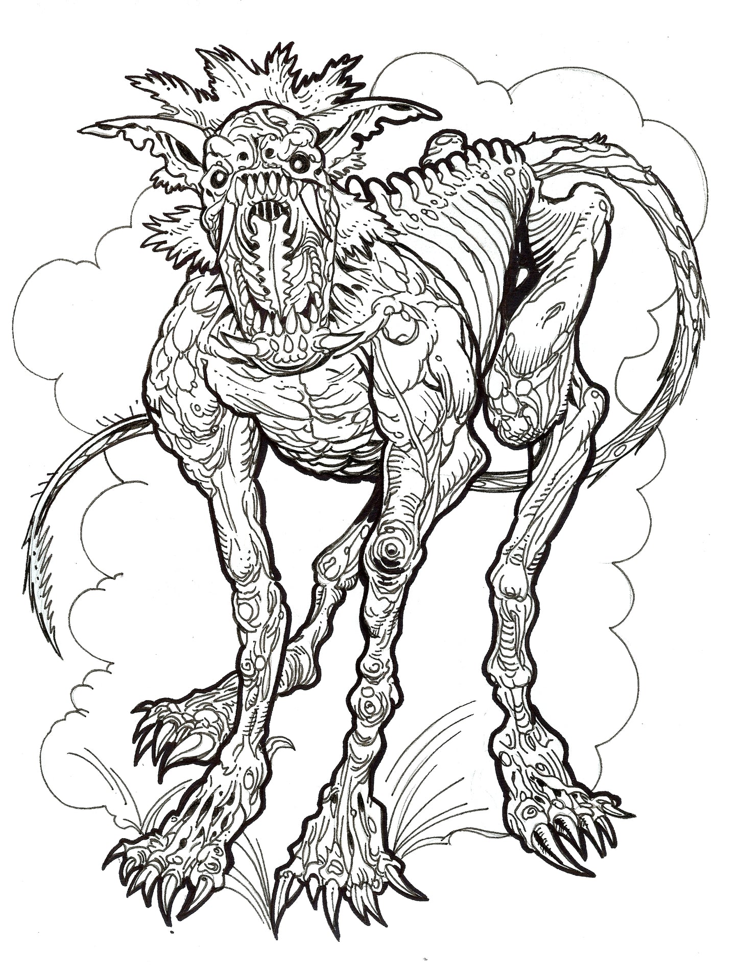 Coloring Book Zombies, Bundle #1