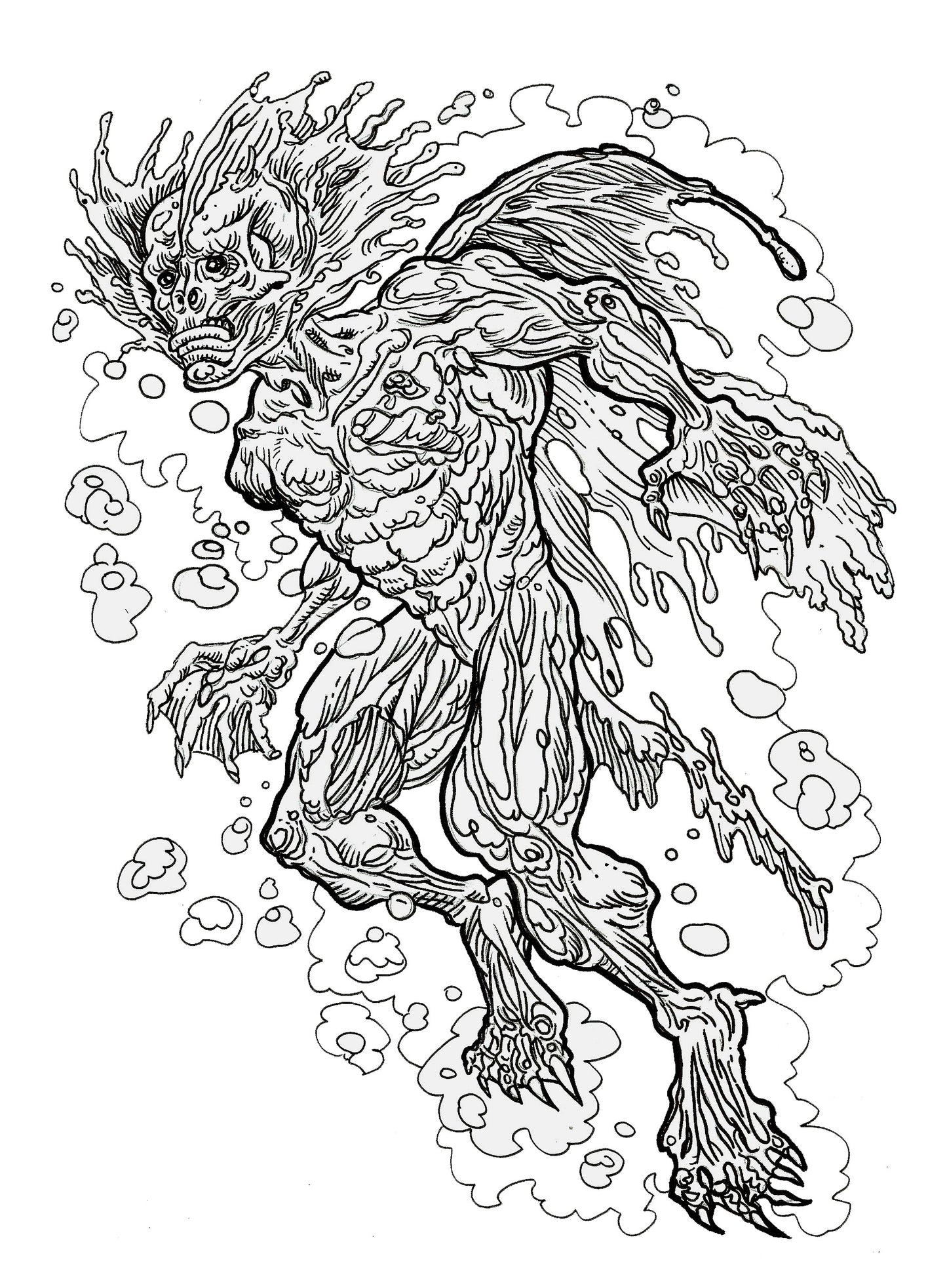 Coloring Book Zombies, Bundle #1