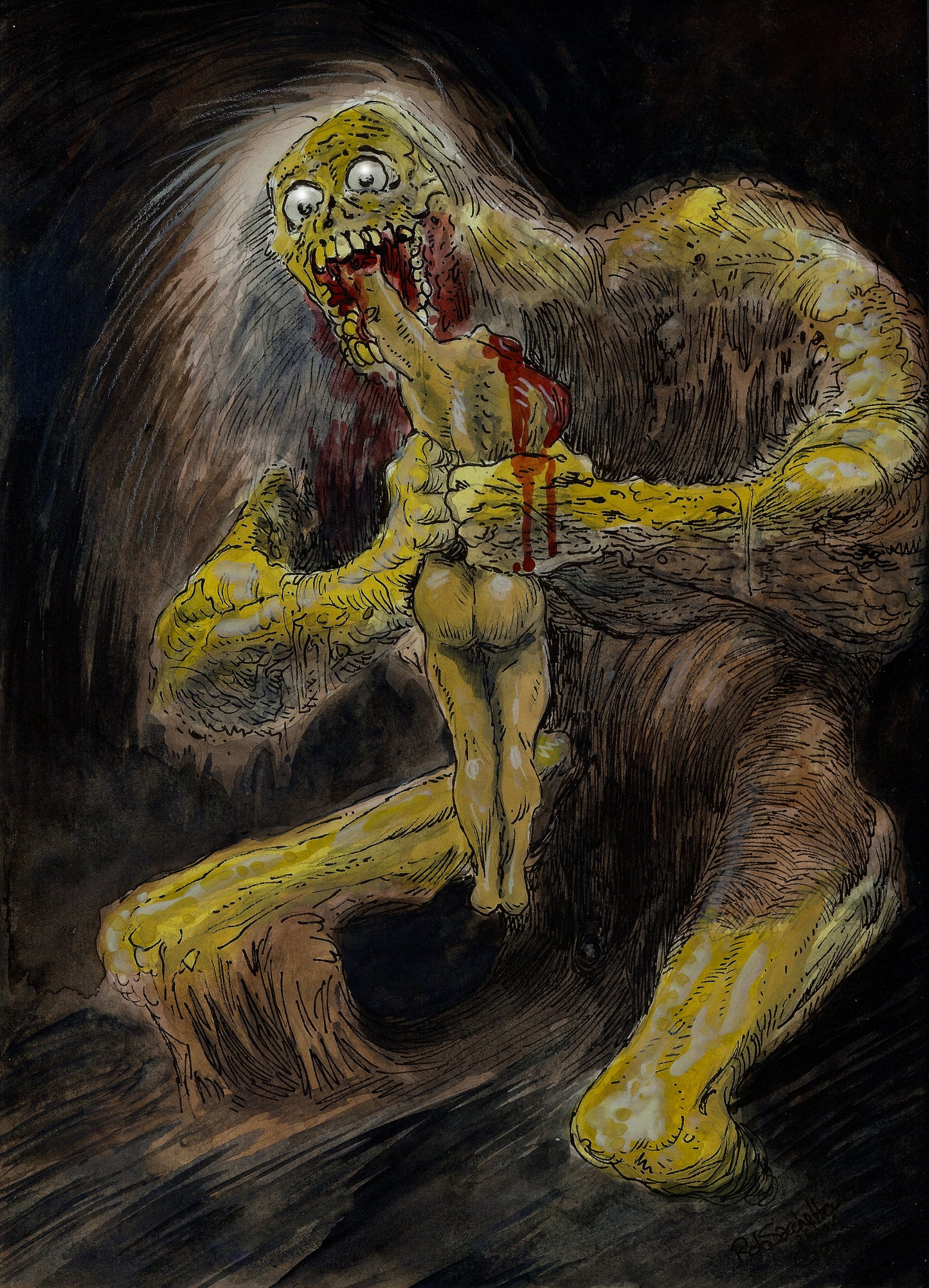 Saturn Devouring His Son Fine Art Series