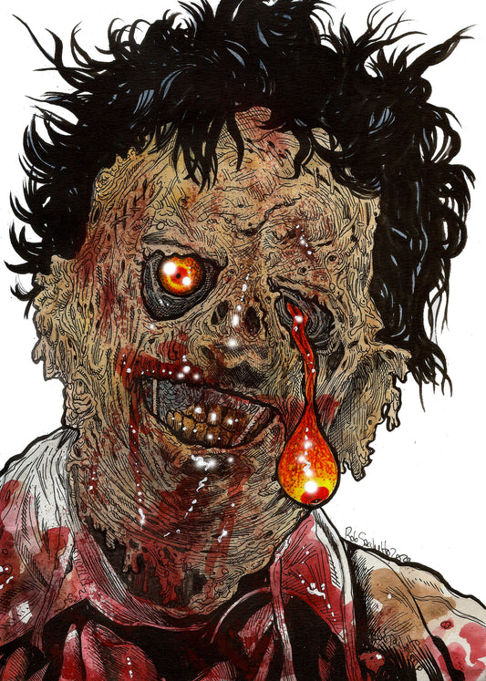 Leathery Zombie Cannibal