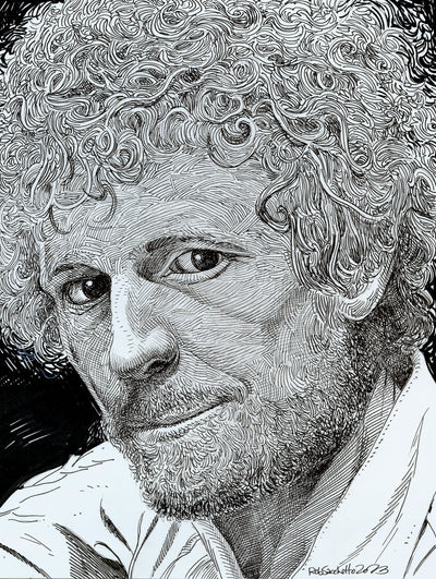 Gordon Lightfoot Chaos Line Portrait