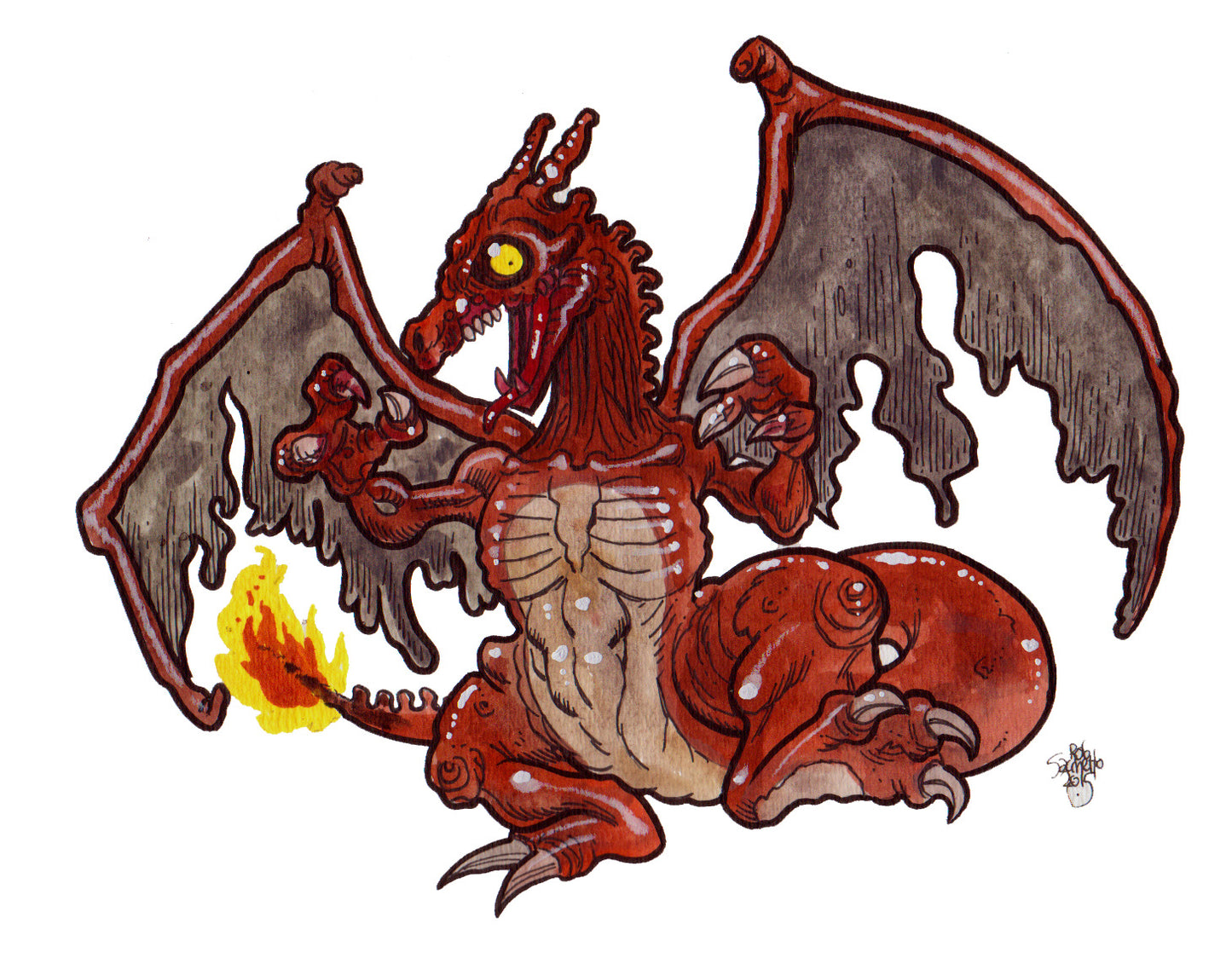 Flaming Tail Dragon Final Form
