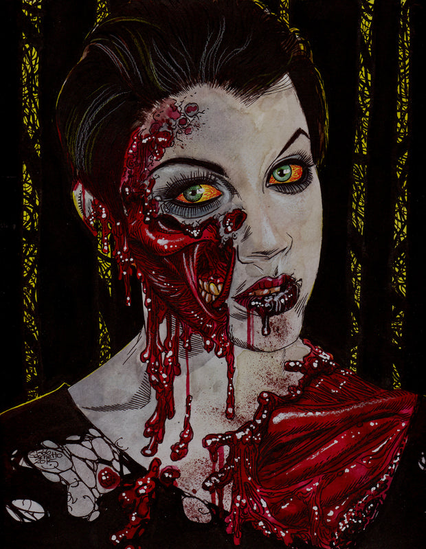 Custom Zombie Portrait