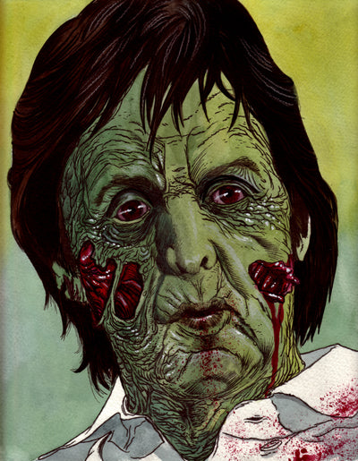 Paul McCartney Zombie Portrait
