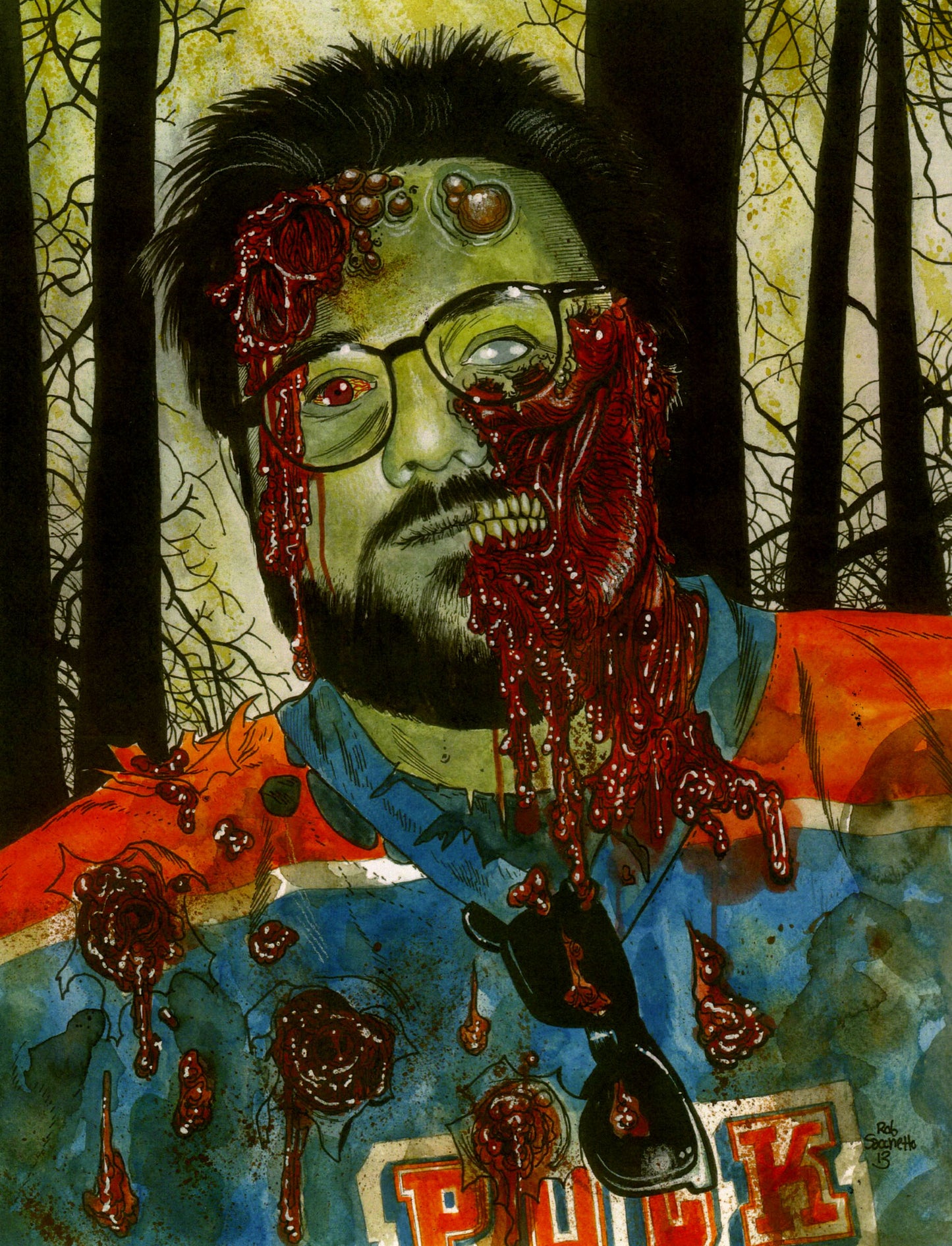 Kevin Smith : Zombie Portrait
