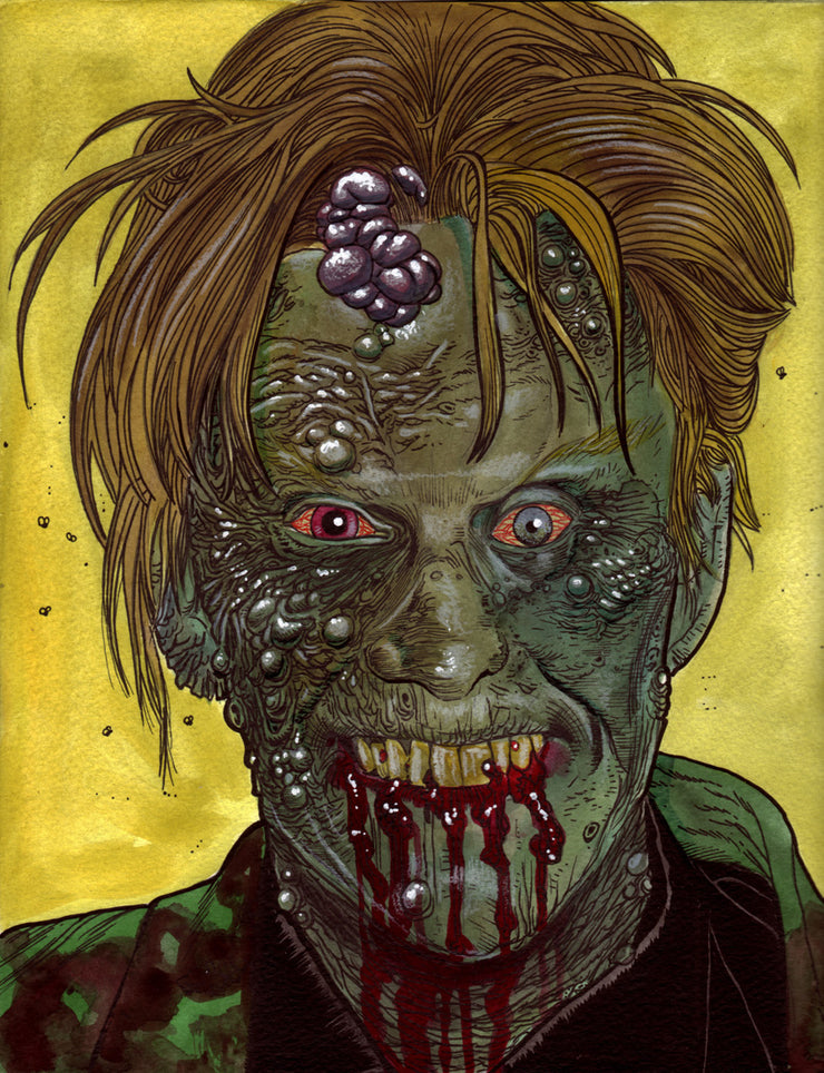 Gary Busey : Zombie Portrait