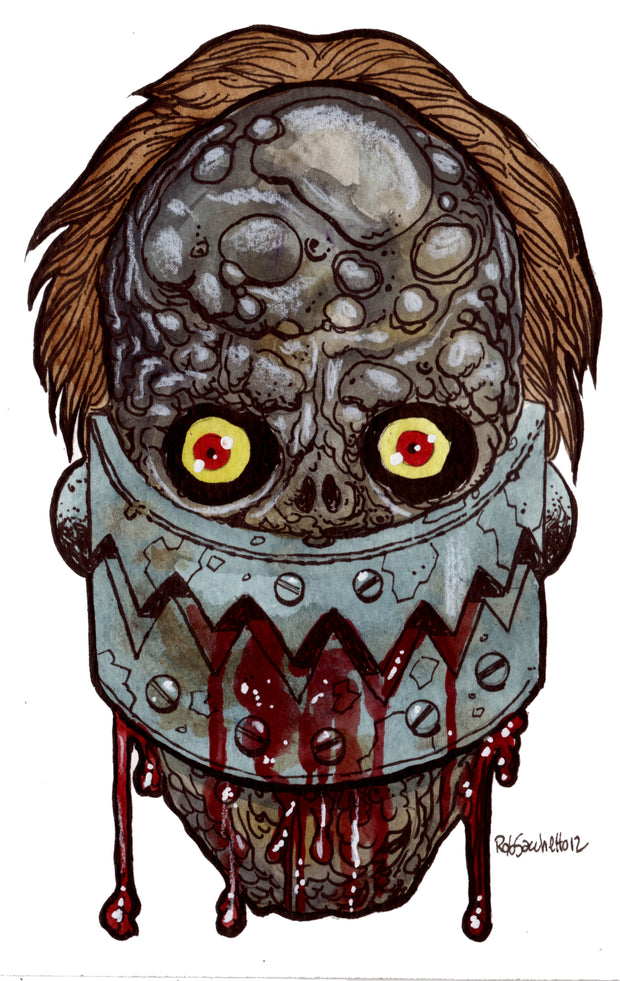 Head of the Living Dead : Iron Jawed Zombie