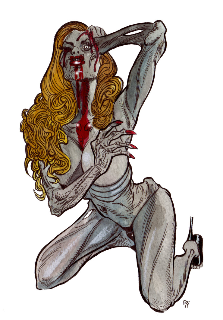 Zombie Pinup Diva : Living Dead Dance Number