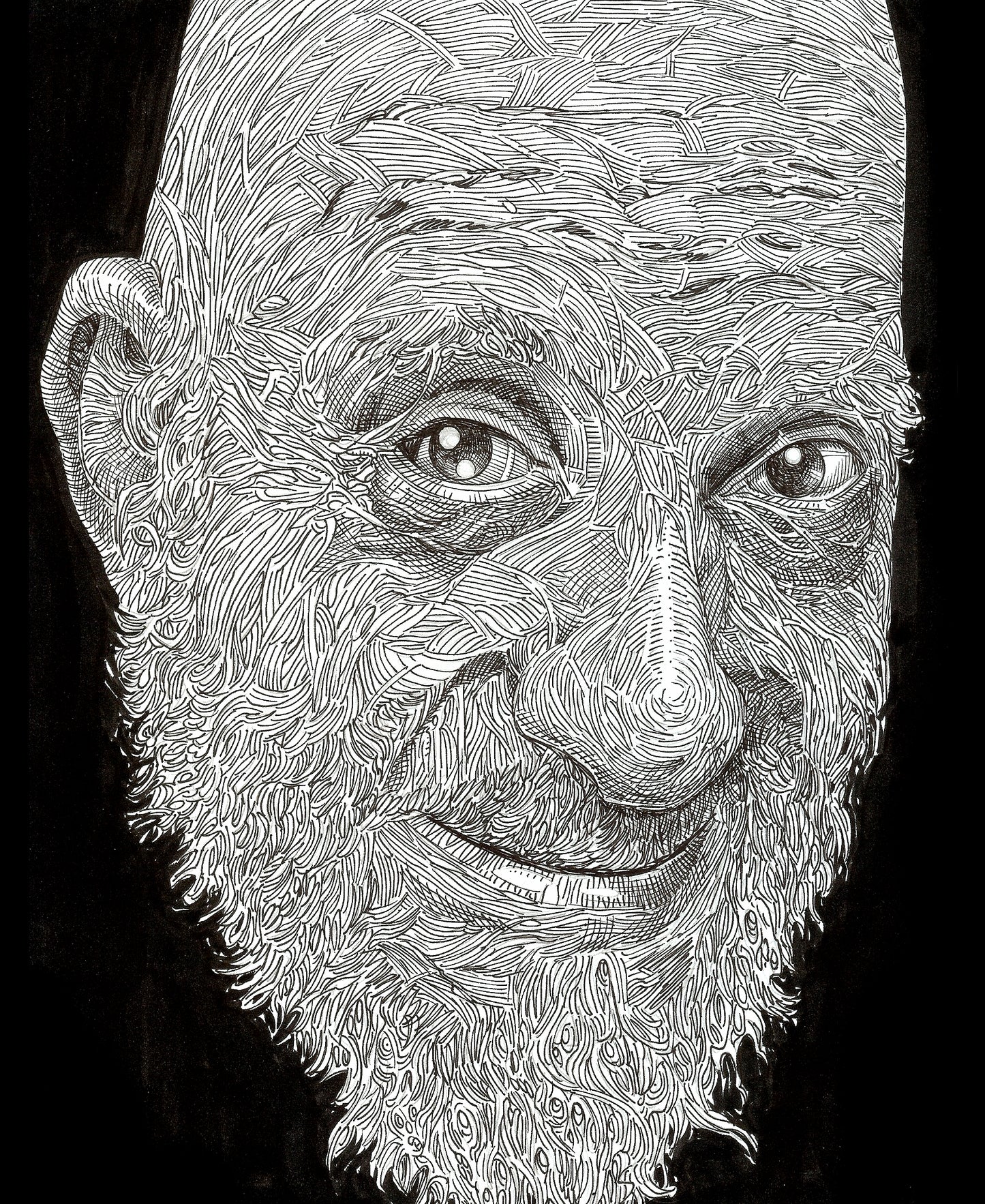 Sid Haig Chaos Line Portrait Tribute