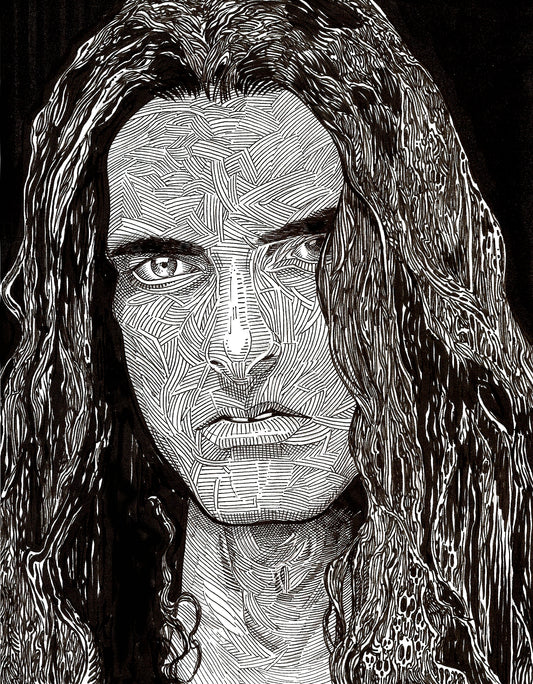Peter Steele : Chaos Line Portrait