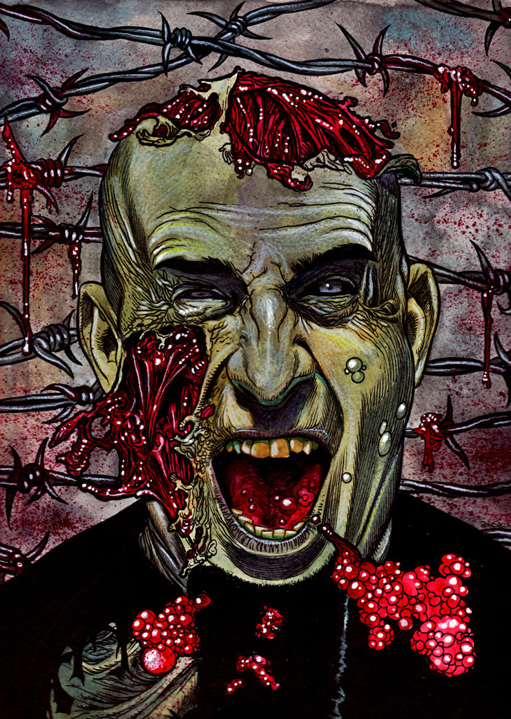 Scott Ian from Anthrax : Zombie Portrait