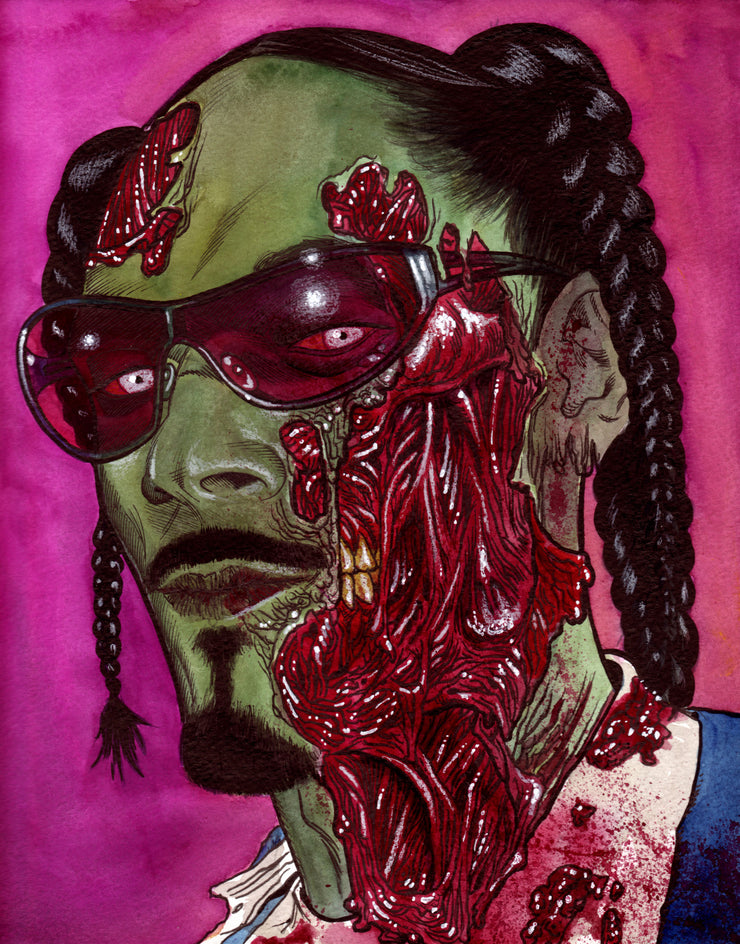 Snoop Dog : Zombie Portrait