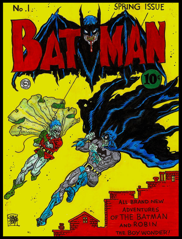 Zombie Comic Book Covers : Batman #1