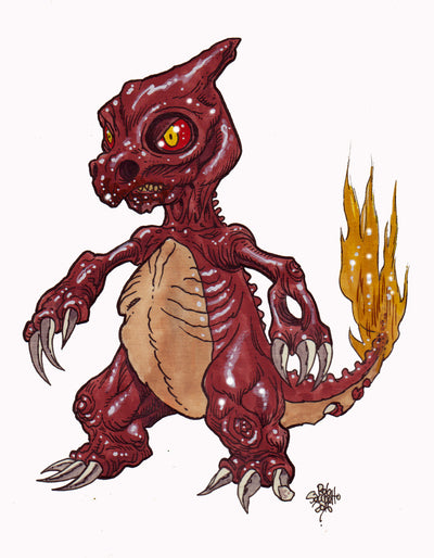The Lizard, The Flame, and the Zombie!