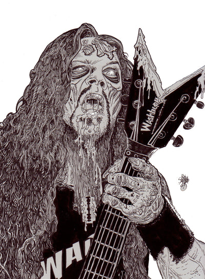 Dimebag Darrell : Zombie Portrait