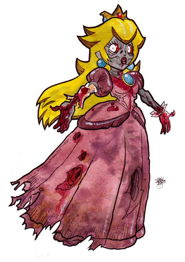 A Peach of a Zombie