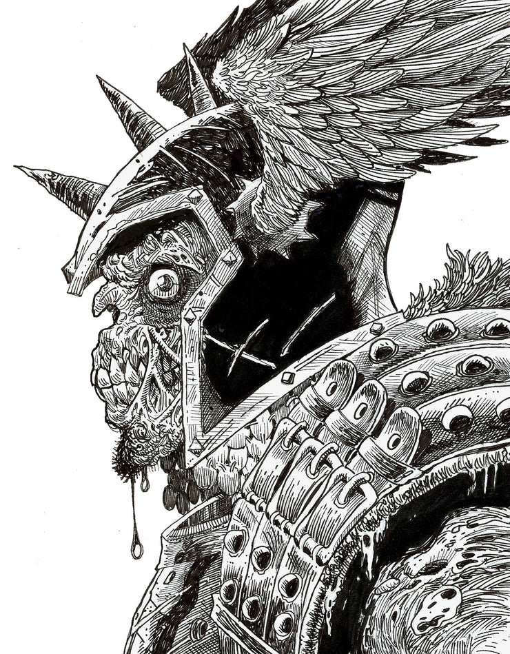 Zombie Skull Warrior #1