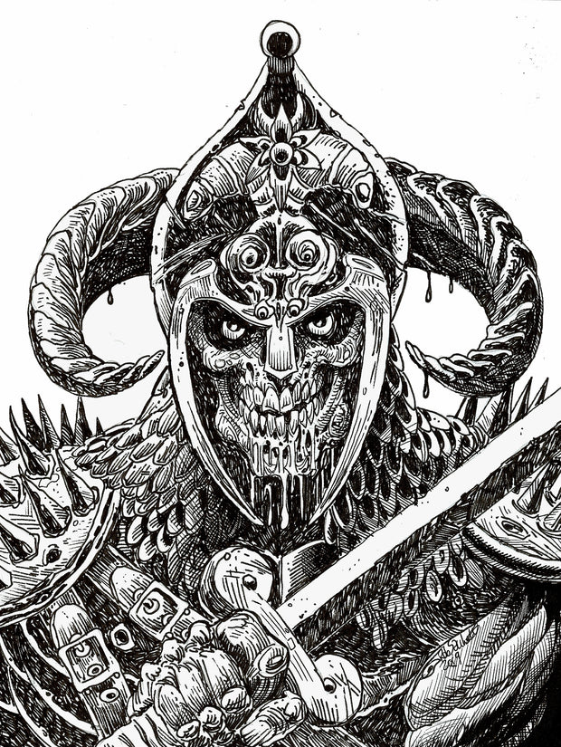 Zombie Skull Warrior #2