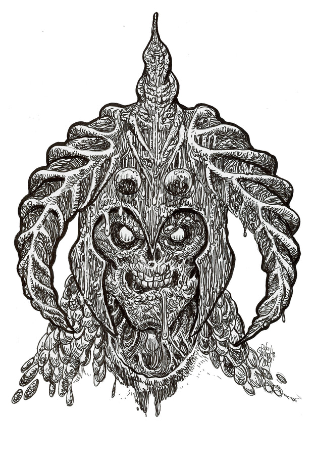 Zombie Skull Warrior #8