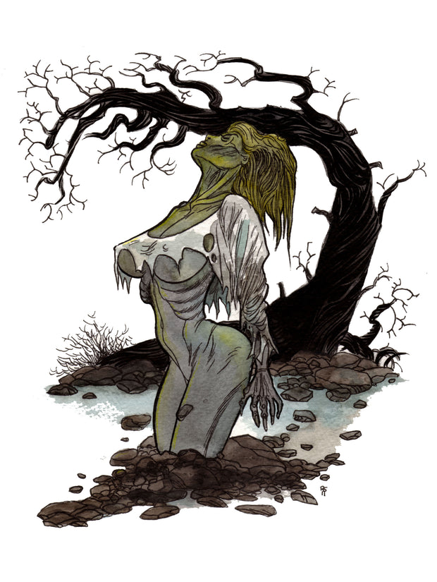 Zombie Pinup Diva : Soil Birth