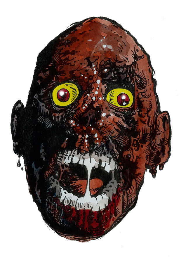 Tarman Zombie : Horror Art