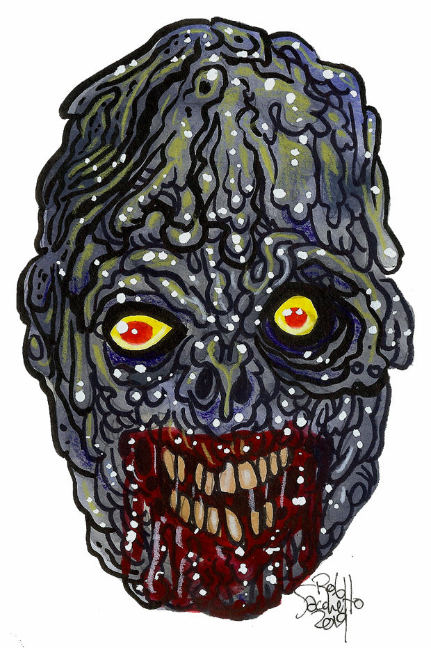Heads of the Living Dead : Waxy Goo Face