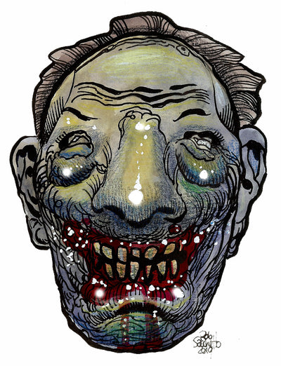 Head of the Living Dead : Wretched Old Zombie