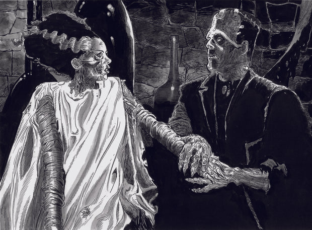 Zombie Frankenstein and Bride