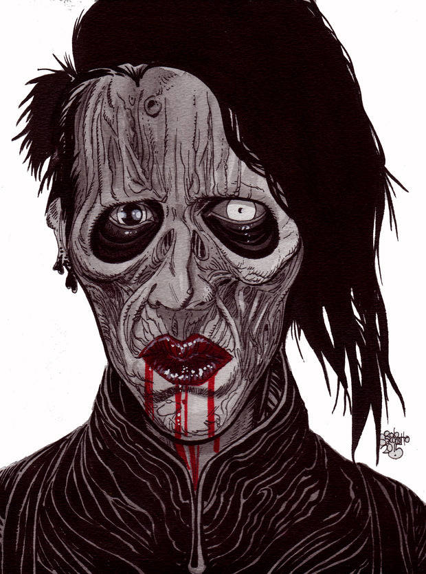 Marilyn Manson : Zombie Portrait