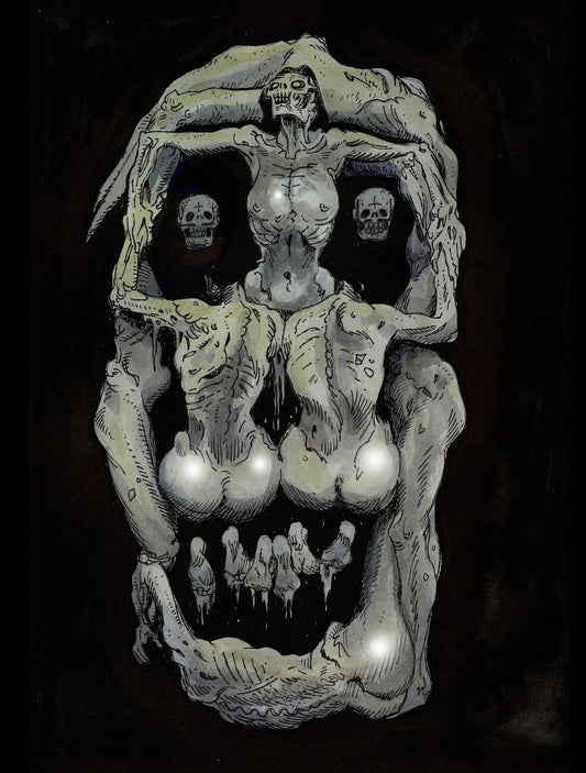 Human Skull from Human Zombies