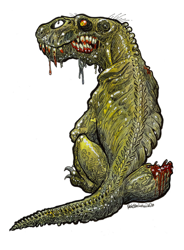Gorgonopsian Dino Zombie