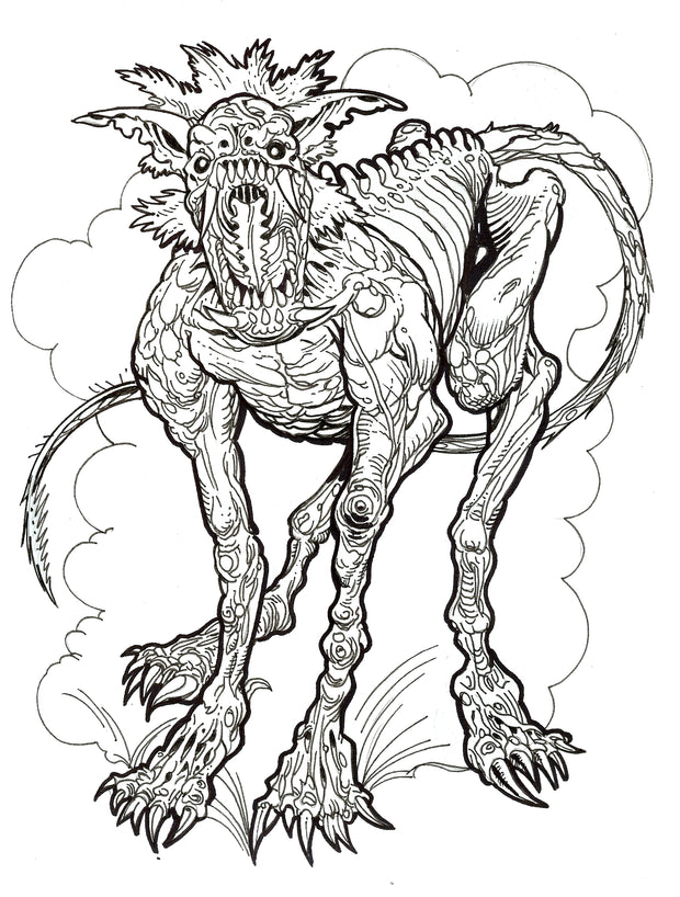 Coloring Book Zombies, Bundle #1
